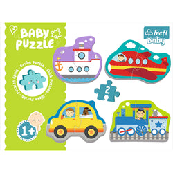 Trefl Baby Classic Puzzle - Transport Vehicles (ONLINE ORDER ONLY)