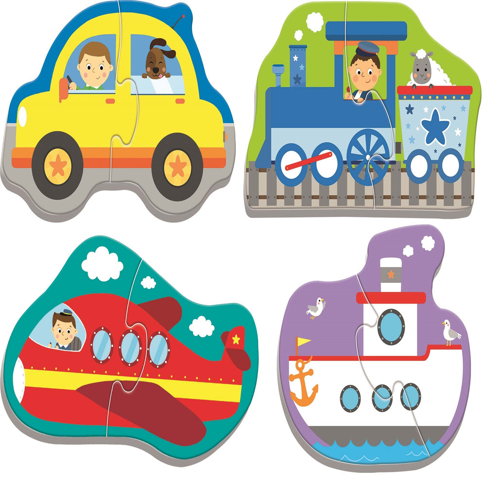 Trefl Baby Classic Puzzle - Transport Vehicles (ONLINE ORDER ONLY)