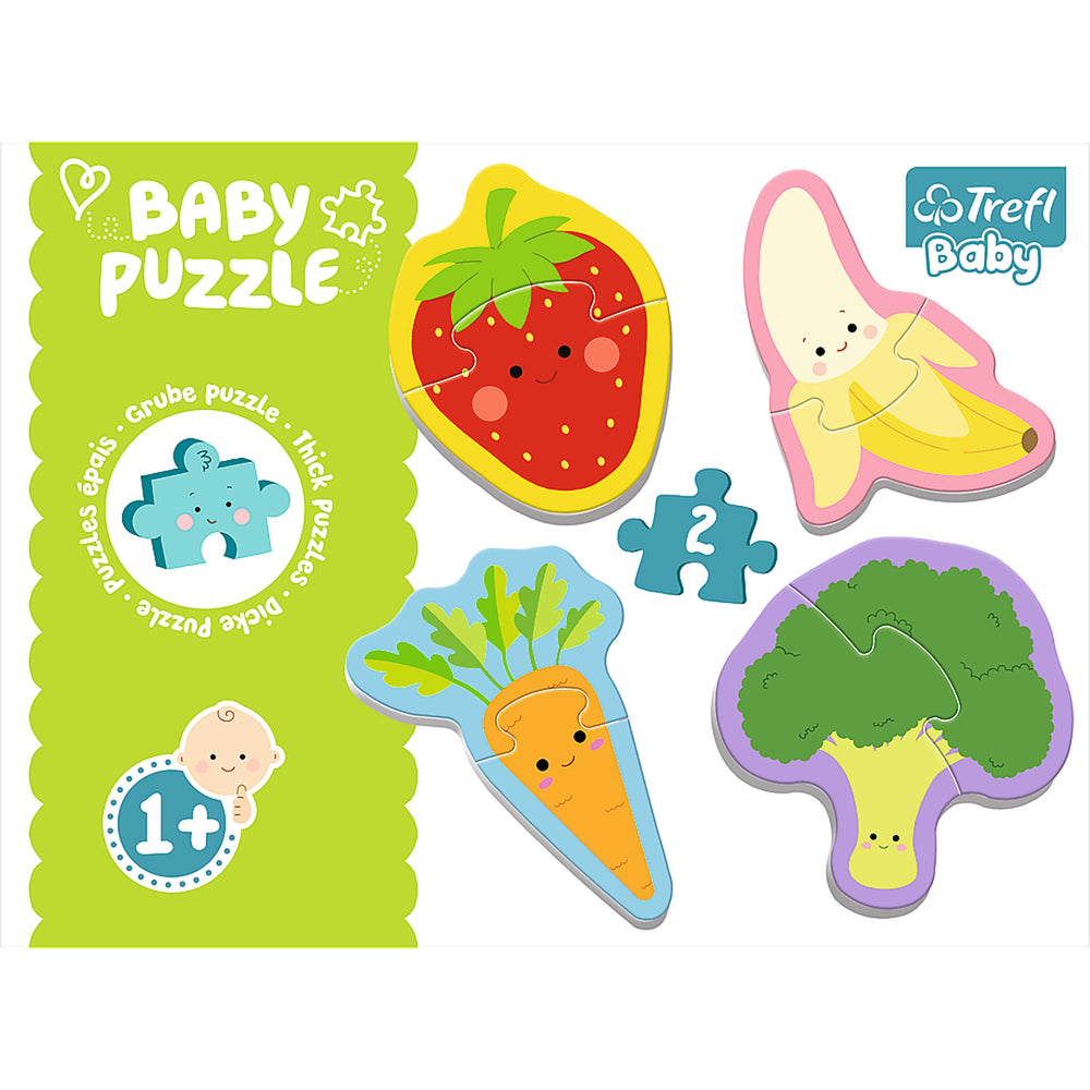 Trefl Baby Classic Puzzle - Vegetables and Fruits (ONLINE ORDER ONLY)