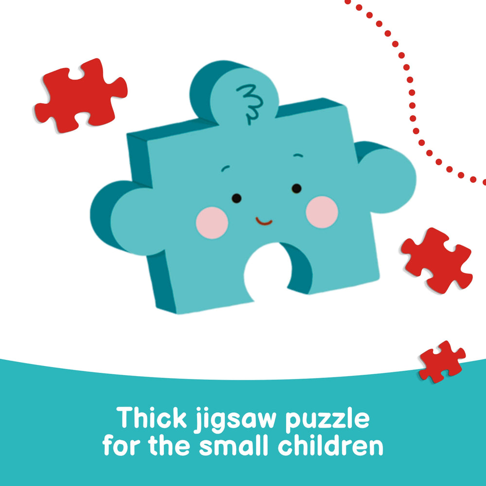 Trefl Baby Classic 4 in 1 Puzzle - Lovely Peppa Pig Jigsaw Puzzle (ONLINE ORDER ONLY)