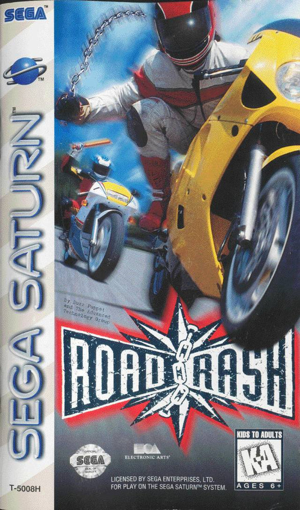 Road Rash (Sega Saturn) (ONLINE ORDER ONLY)