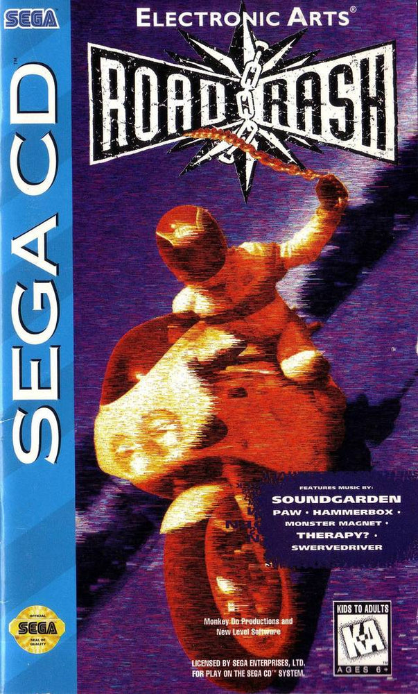 Road Rash (Sega CD) (ONLINE ORDER ONLY)