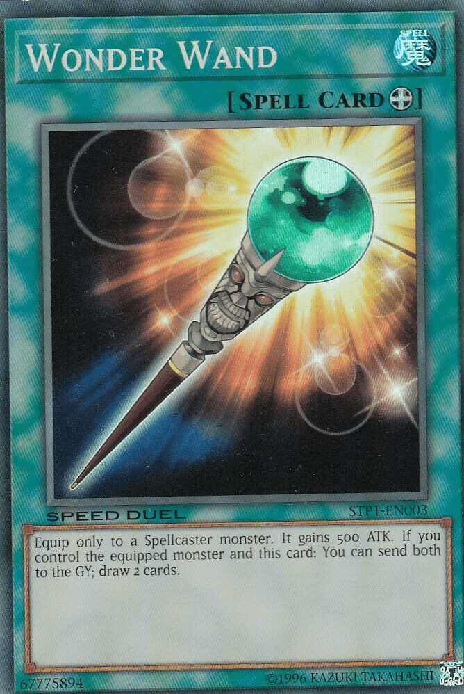 Wonder Wand [STP1-EN003] Super Rare (ONLINE ORDER ONLY)