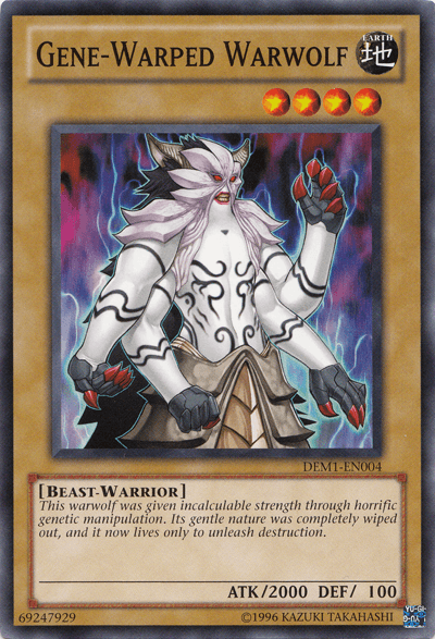 Gene-Warped Warwolf [DEM1-EN004] Common (ONLINE ORDER ONLY)