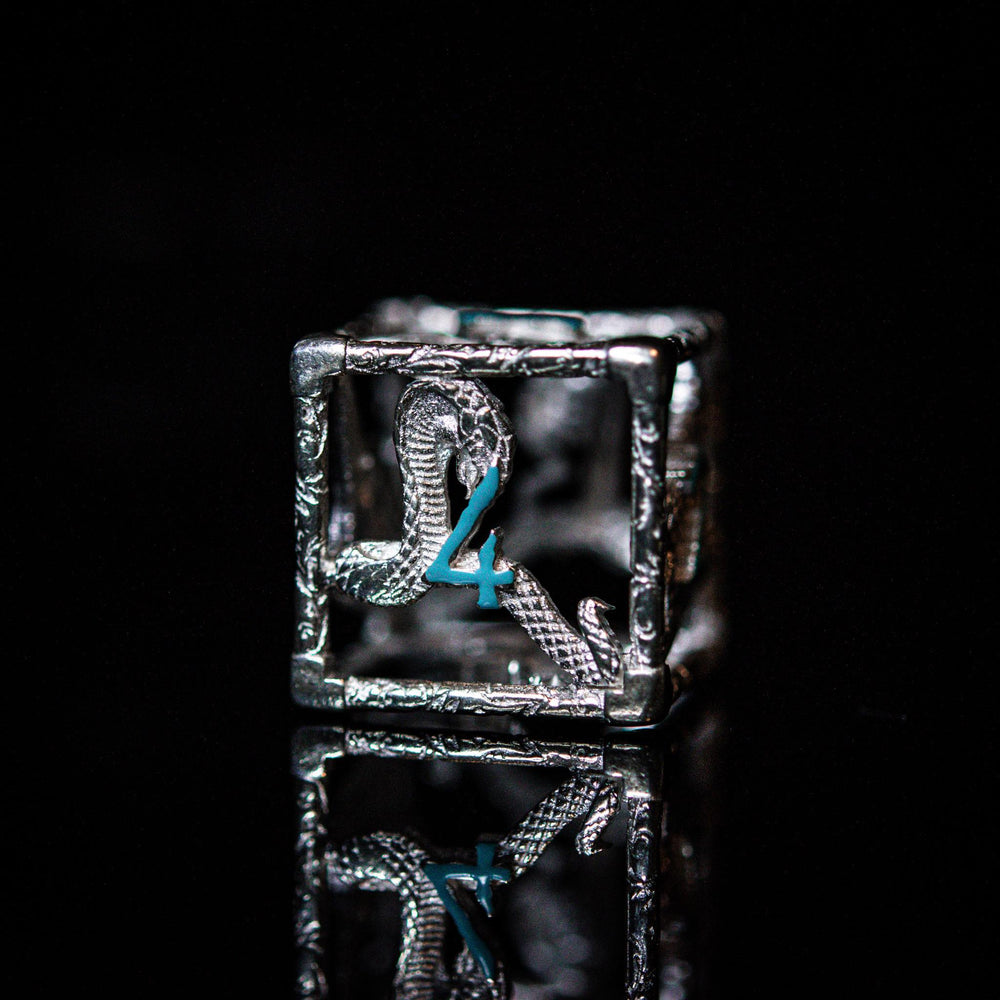 NYCC Exclusive Sterling Silver Dice Set - Blue (ONLINE ORDER ONLY)