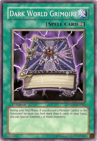 Dark World Grimoire [PTDN-EN062] Common (ONLINE ORDER ONLY)