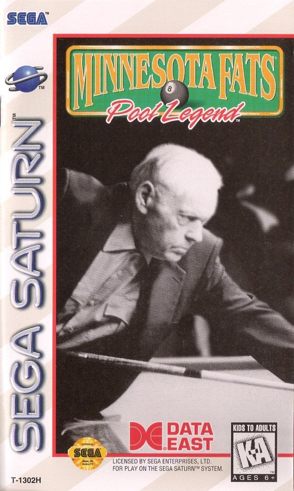 Minnesota Fats: Pool Legend (Sega Saturn) (ONLINE ORDER ONLY)