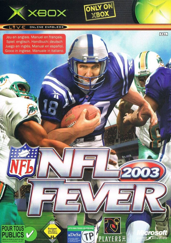 NFL Fever 2003 (Xbox) (ONLINE ORDER ONLY)