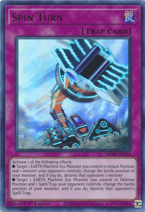 Spin Turn [MP20-EN218] Ultra Rare (ONLINE ORDER ONLY)