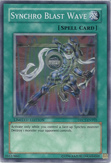Synchro Blast Wave [DPCT-ENY03] Super Rare (ONLINE ORDER ONLY)
