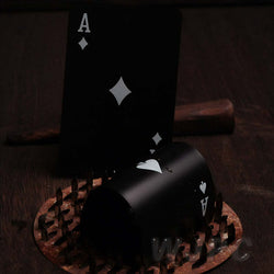 Mad Man Playing Cards: Waterproof Card Deck - Black Edition