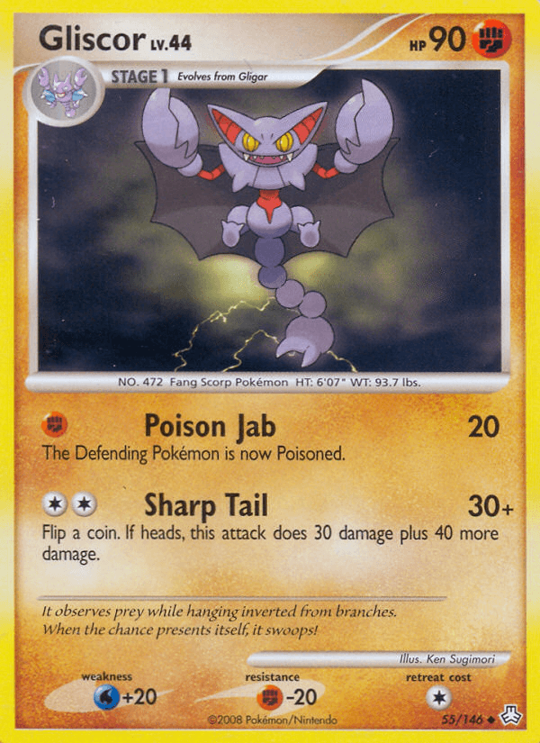 Gliscor (55/146) [Diamond & Pearl: Legends Awakened] (Online Only)