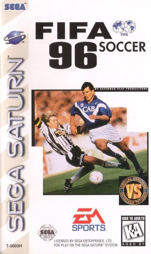 FIFA Soccer 96 (Sega Saturn) (ONLINE ORDER ONLY)