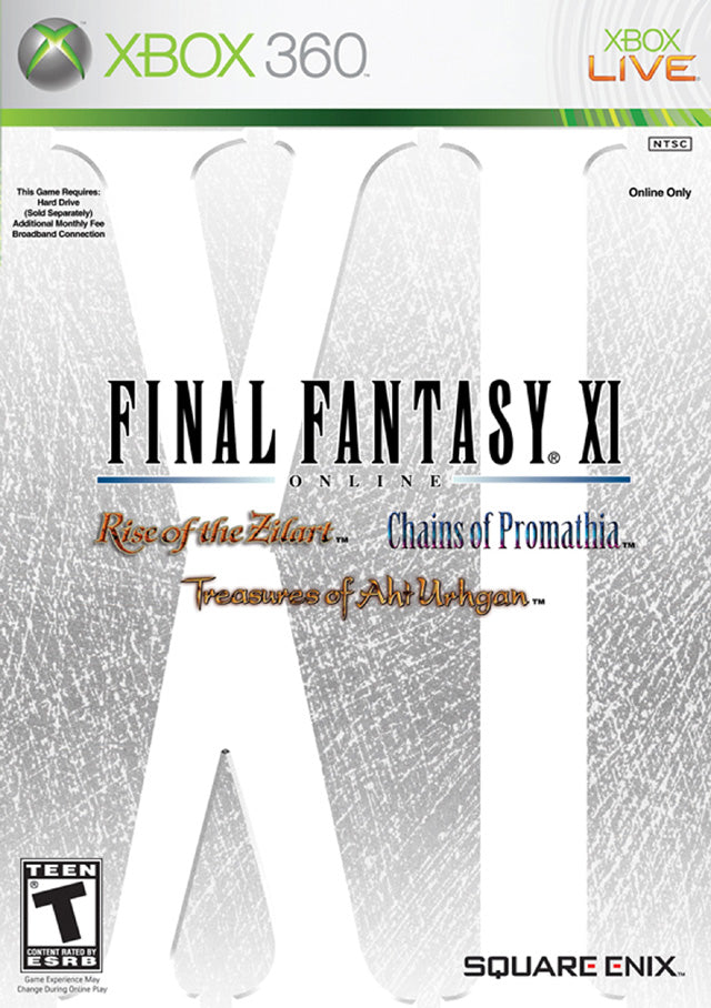 Final Fantasy XI: The Vana'diel Collection (Xbox 360) (ONLINE ORDER ONLY)