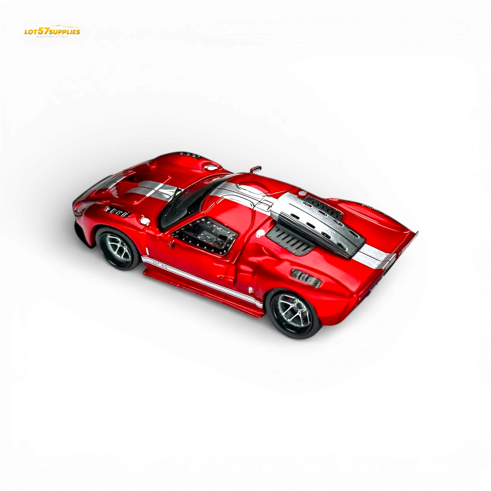 (Pre-Order) Rhino Model RM Ford GT40 - Transparent Red 1:64 (ONLINE ORDER ONLY)