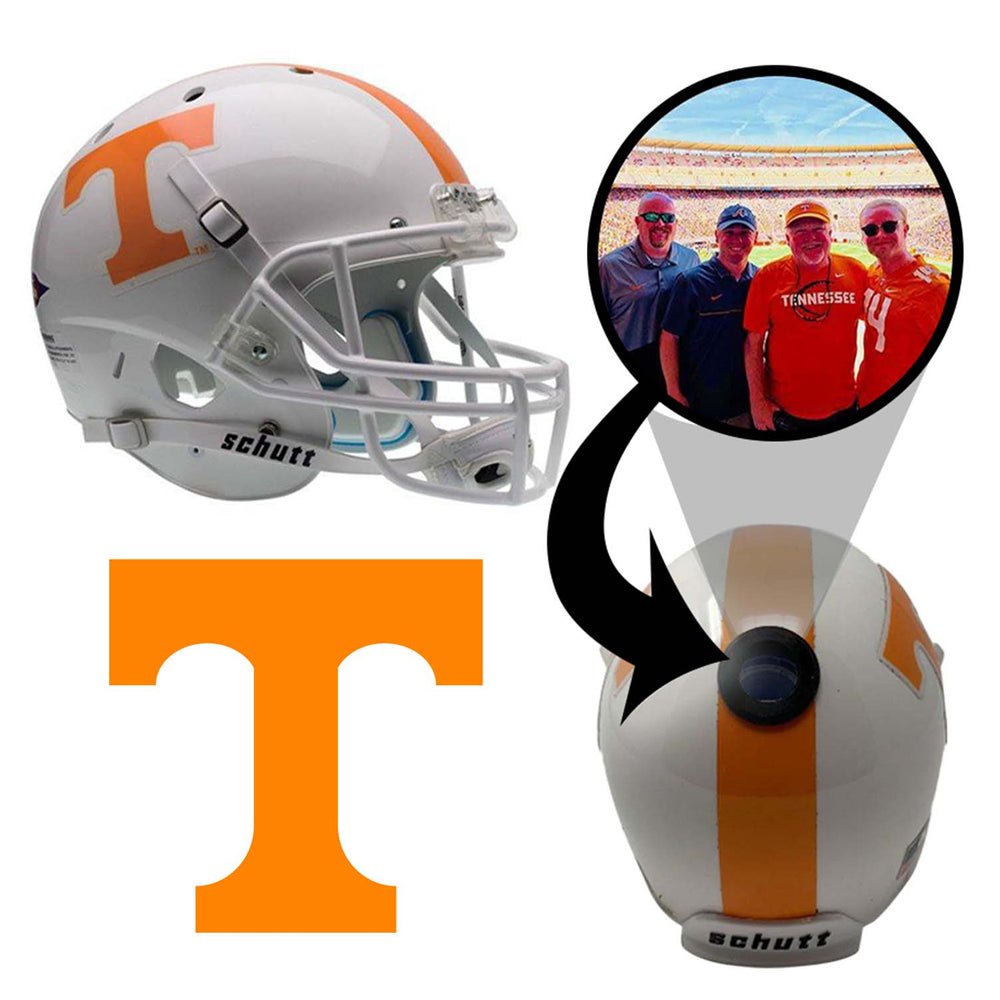 Tennessee Volunteers College Football Collectible Mini Helmet - Picture Inside - FANZ Collectibles (Online Order Only) (ONLINE ORDER ONLY)