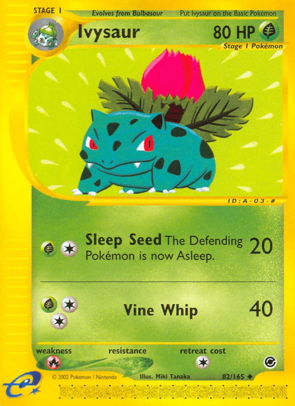 Ivysaur (82/165) [Expedition: Base Set] (Online Only)