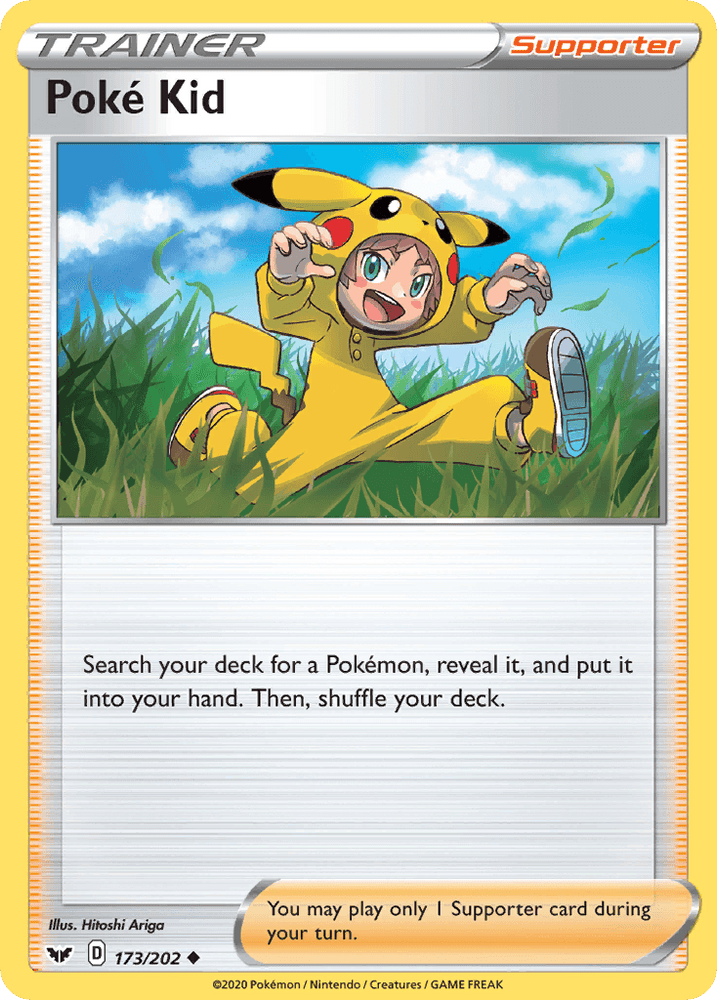 Poke Kid (173/202) [Sword & Shield: Base Set] (Online Only)