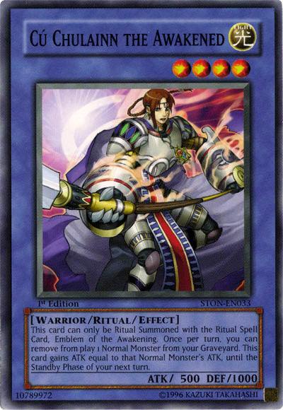 Cu Chulainn the Awakened [STON-EN033] Common (ONLINE ORDER ONLY)