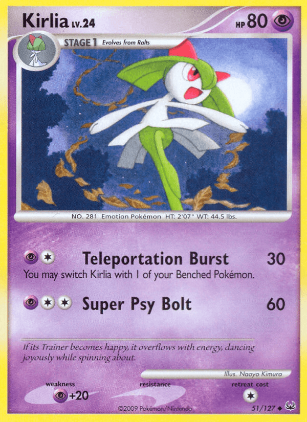 Kirlia (51/127) [Platinum: Base Set] (Online Only)