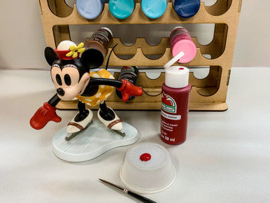 Vertical Paint Rack For 2oz Craft Paints - 36mm Diameter Bottles (Online Order Only) (Online Order Only)