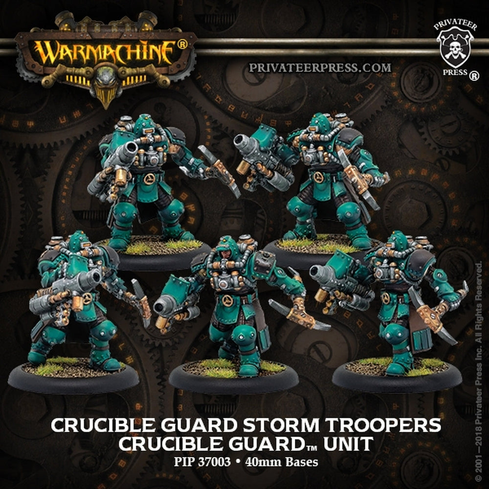 Warmachine: Crucible Guard Storm Troopers (ONLINE ORDER ONLY)
