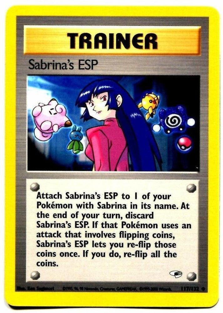 Sabrina's ESP (117/132) [Gym Heroes Unlimited] (Online Only)