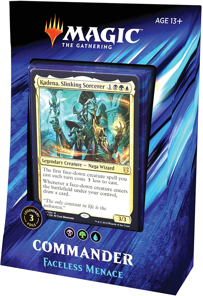 Commander 2019 - Commander Deck (Faceless Menace) (ONLINE ORDER ONLY)