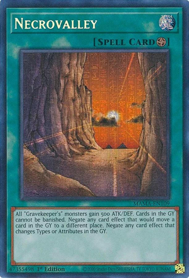 Necrovalley [MAMA-EN109] Secret Pharaoh's Rare (ONLINE ORDER ONLY)