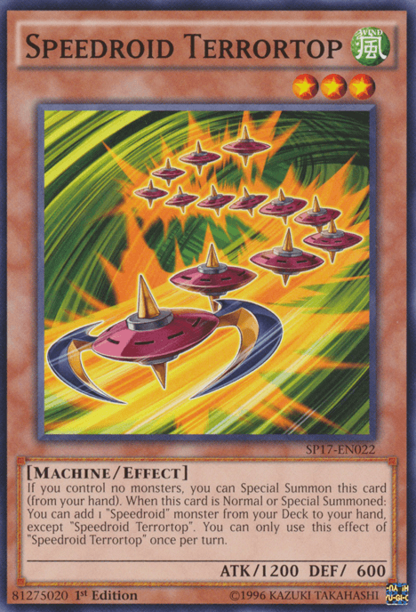 Speedroid Terrortop [SP17-EN022] Starfoil Rare (ONLINE ORDER ONLY)
