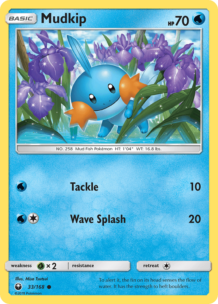 Mudkip (33/168) [Sun & Moon: Celestial Storm] (Online Only)