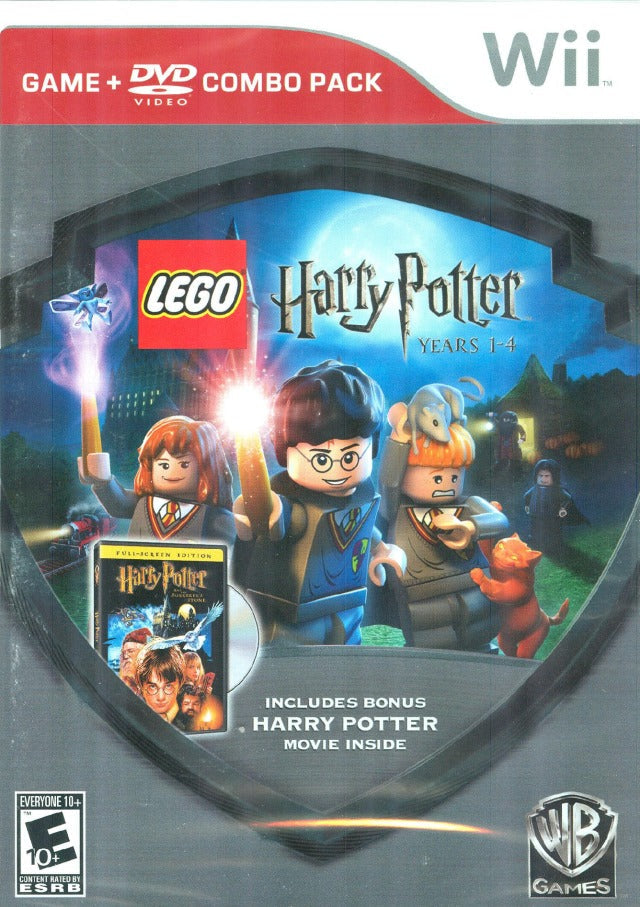 LEGO Harry Potter Years 1-4 Plus DVD Bundle (Nintendo Wii) (Online Only)