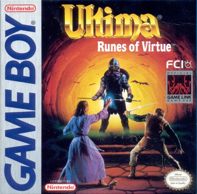 Ultima Runes of Virtue (Gameboy) (ONLINE ORDER ONLY)