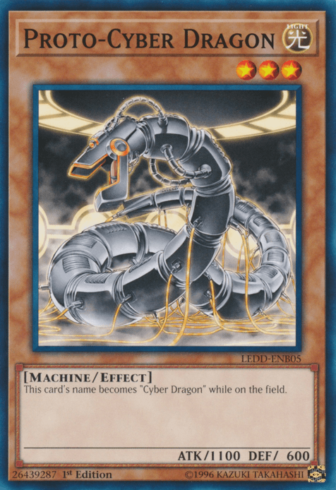 Proto-Cyber Dragon [LEDD-ENB05] Common (ONLINE ORDER ONLY)