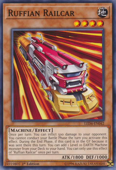 Ruffian Railcar [LED4-EN042] Common (ONLINE ORDER ONLY)