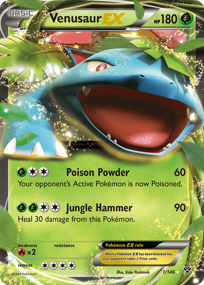 Venusaur EX (1/146) [XY: Base Set] (Online Only)