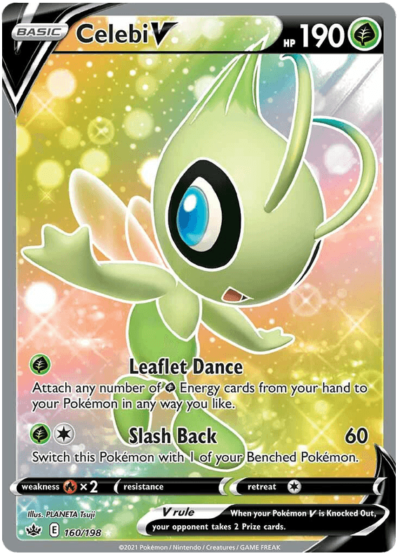 Celebi V (160/198) [Sword & Shield: Chilling Reign] (Online Only)