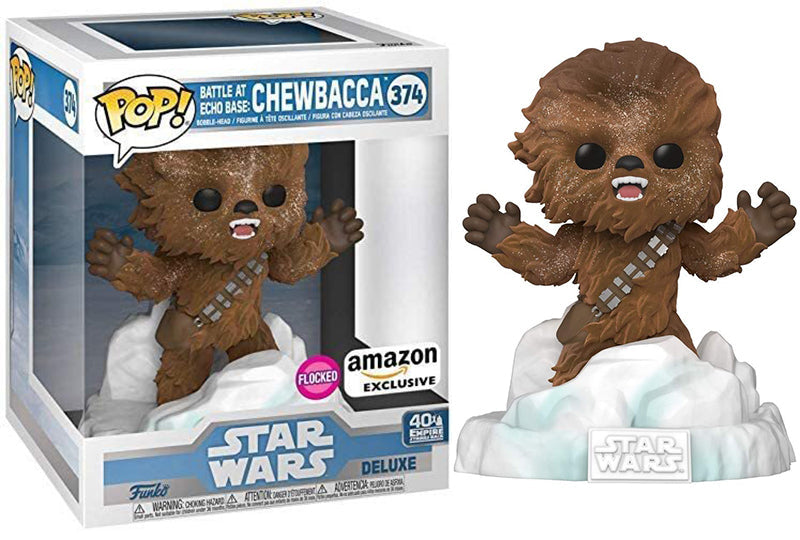 Battle at Echo Base: Chewbacca (Flocked, Deluxe) 374 - Amazon Exclusive (Online Order Only)