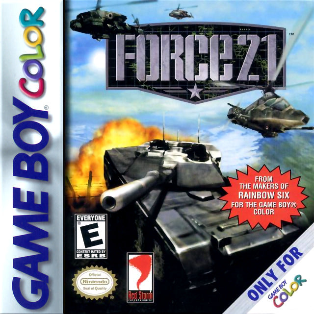 Force 21 (Gameboy Color) (ONLINE ORDER ONLY)