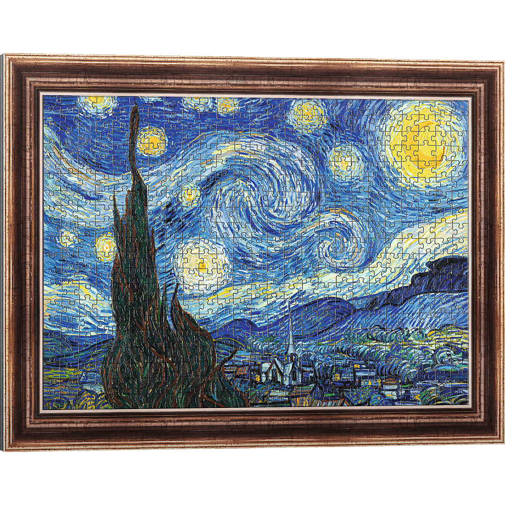Trefl Red ArtFrame Puzzle The Starry Night Vincent van Gogh 500 Piece Puzzle (ONLINE ORDER ONLY)
