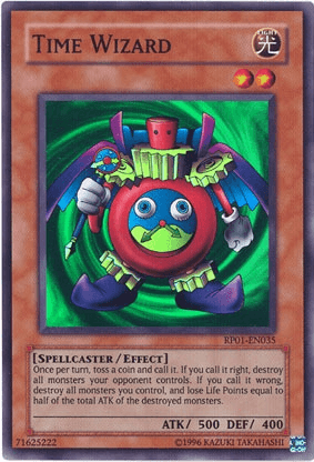 Time Wizard [RP01-EN035] Super Rare (ONLINE ORDER ONLY)