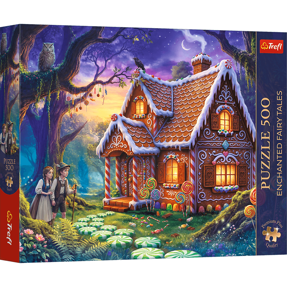 Trefl Premium Plus Enchanted Fairy Tales Hansel and Gretel 500 Piece Puzzle (ONLINE ORDER ONLY)