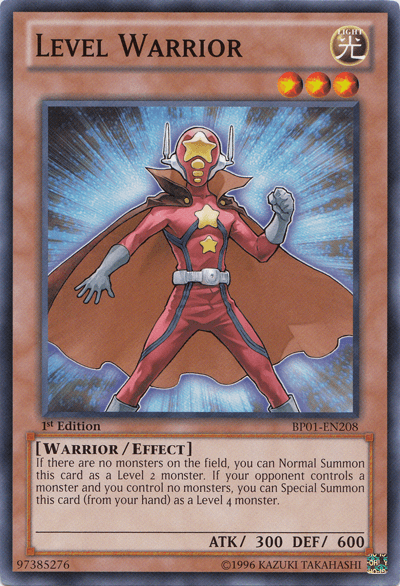 Level Warrior [BP01-EN208] Common (ONLINE ORDER ONLY)
