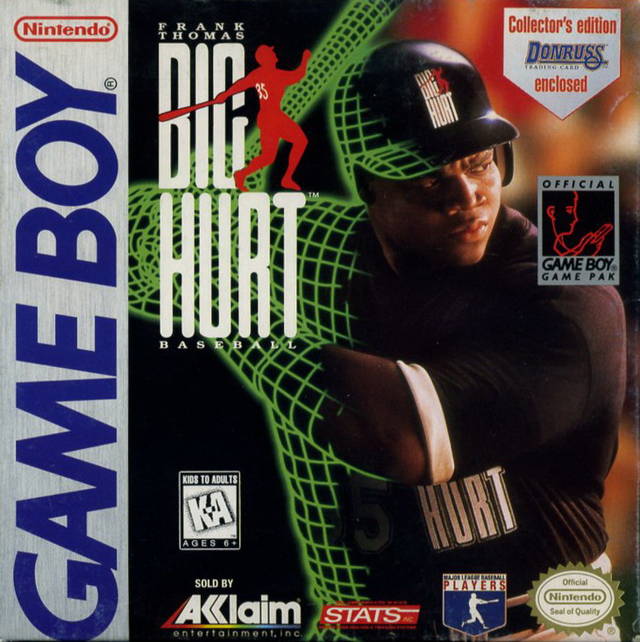 Frank Thomas: Big Hurt Baseball (Gameboy) (ONLINE ORDER ONLY)
