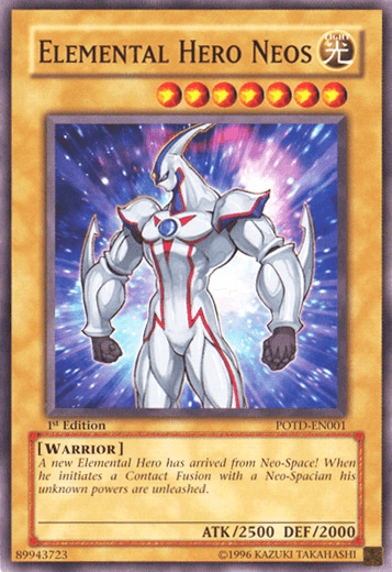 Elemental Hero Neos [POTD-EN001] Common (ONLINE ORDER ONLY)