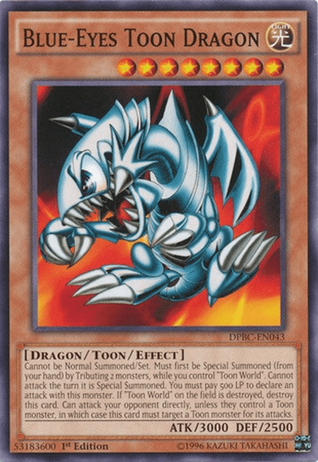 Blue-Eyes Toon Dragon [DPBC-EN043] Common (ONLINE ORDER ONLY)