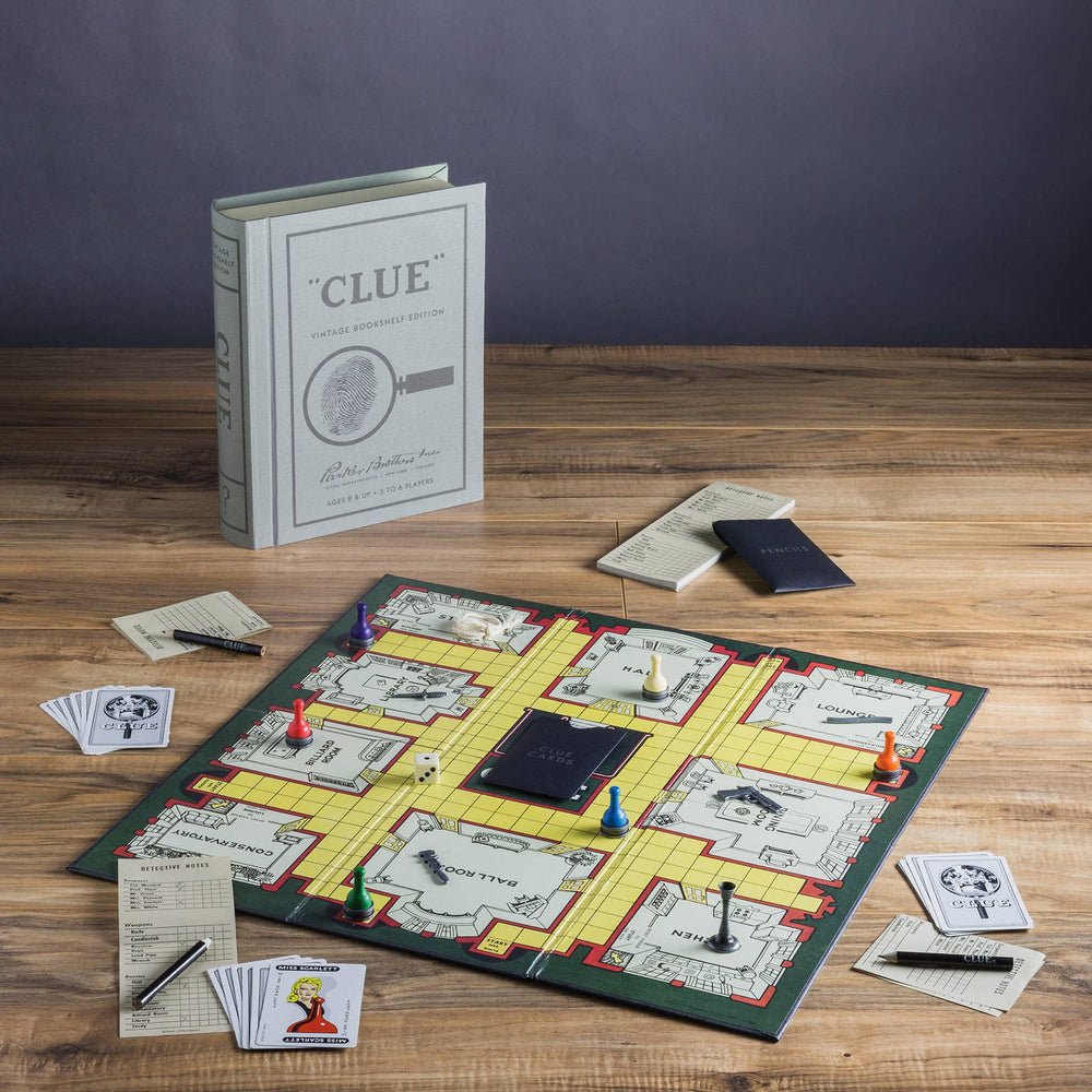 Clue - Vintage Bookshelf Edition (ONLINE ORDER ONLY)