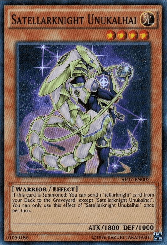 Satellarknight Unukalhai [AP07-EN005] Super Rare (ONLINE ORDER ONLY)