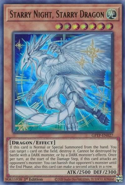 Starry Night, Starry Dragon [GFTP-EN027] Ultra Rare (ONLINE ORDER ONLY)