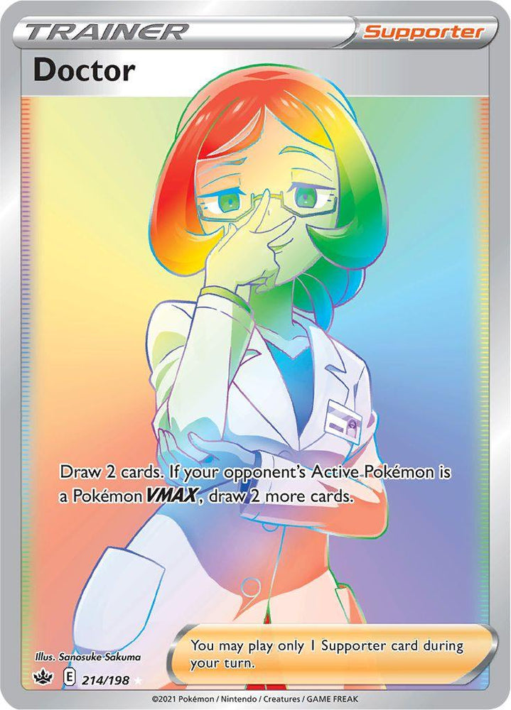 Doctor (214/198) [Sword & Shield: Chilling Reign] (Online Only)